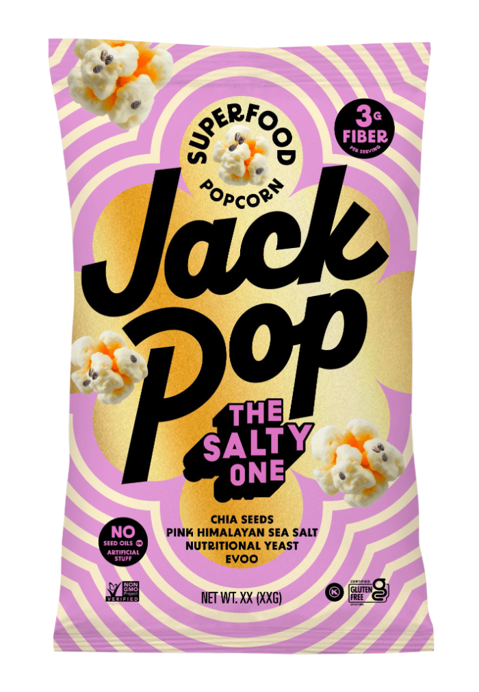 Salty popcorn